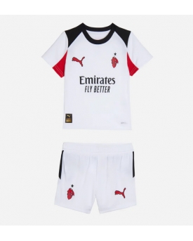 AC Milan Maglia Gara Trasferta Repliche 2025-26 Bambino Maniche Corte